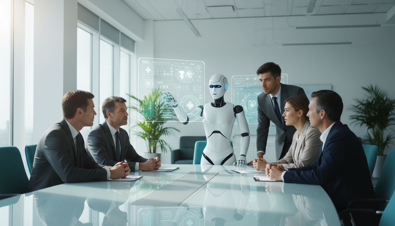 Team collaboration meeting